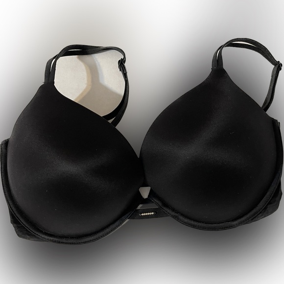 🖤🖤 Sexy Black VS Victoria’s Secret Bra 34DDD Rhinestones Bottom Row Front 🖤🖤 - Picture 2 of 7